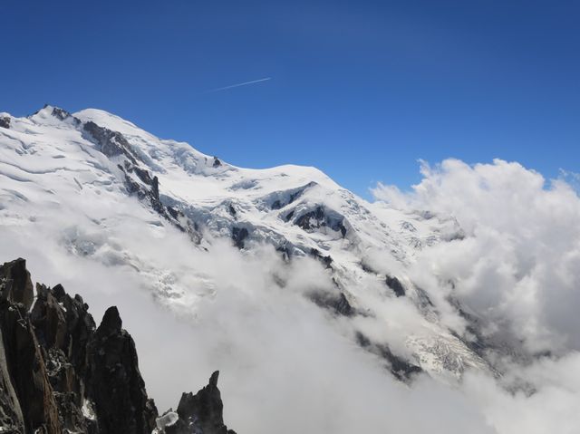 阿爾卑斯山法國南針峰