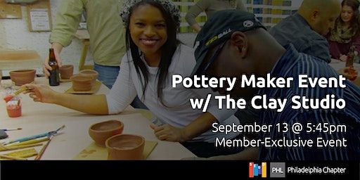 Pottery Maker Event w/ The Clay Studio (Philadelphia) | The Clay Studio