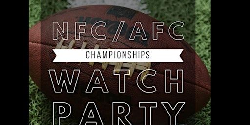 Work & Leisure: NFC / AFC Championship Games Watch Party (Free Entry) | Work & Leisure
