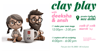 Clay Play with Deeksha and Ansh in Delhi | Greater Kailash, New Delhi, Delhi, India