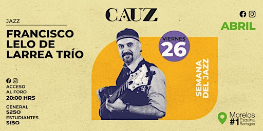 Francisco Lelo de Larrea Trío | Cauz | Foro & Librería