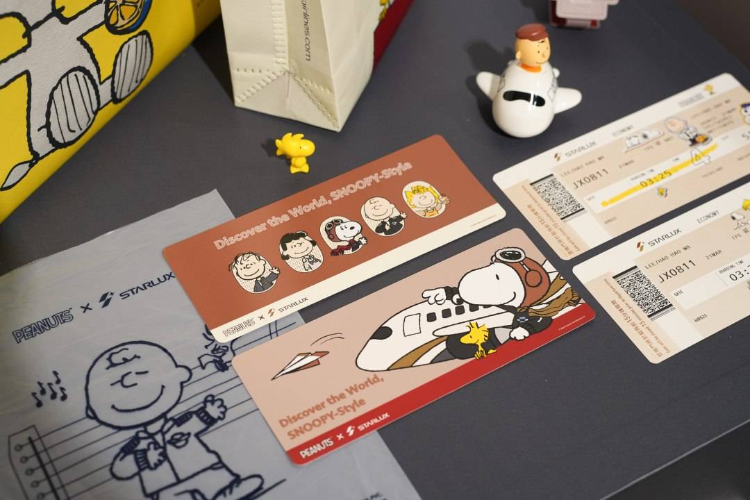 星宇航空史努比主題航班啟航｜STARLUX x PEANUTS 夢幻主題航班 | 星宇航空