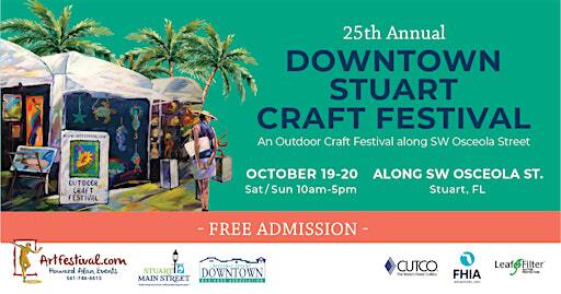 25th Annual Downtown Stuart Craft Festival | Downtown Stuart