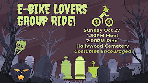 E-Bike Lovers October Group Ride | Hollywood Cemetery