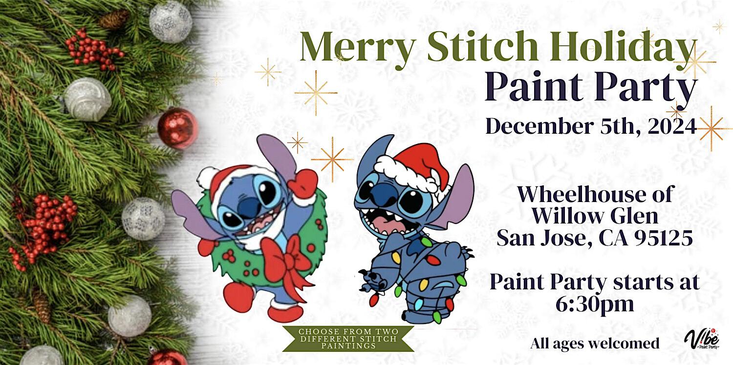 Merry Stitch Paint Party | Wheelhouse of Willow Glen