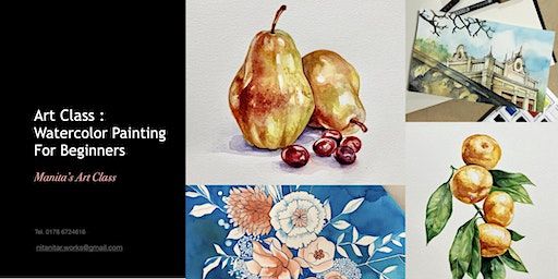 Art Class (Kreuzberg) : Watercolor Painting for Beginners | Naunynstraße 55