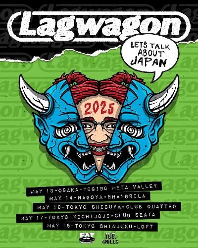 【先着先行】LAGWAGON ”LET’S TALK ABOUT JAPAN”のチケット(東京都・2025/5/17(土)) | CLUB SEATA