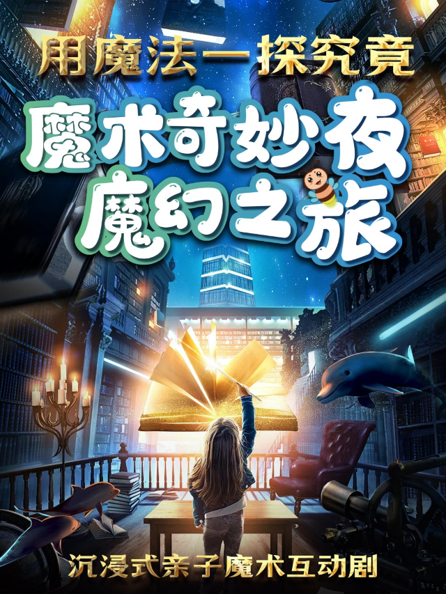 【印象濟南·新年】沉浸式魔術互動親子秀《精品親子魔術秀》近景互動|家庭閤家歡|見證奇蹟的時刻｜兒童親子 | 印象濟南羅芙威宮 迦南美地廳