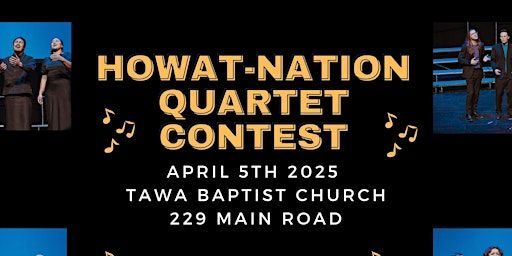 Howat-Nation Open Barbershop Quartet Contest | Tawa Baptist Church