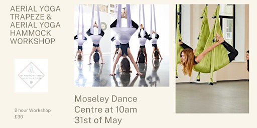 Aerial Yoga Trapeze and Hammock Workshop | Moseley Dance Centre