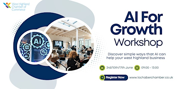 AI for Growth: Simple ways to use AI in your business | UHI North, West and Hebrides, Portree