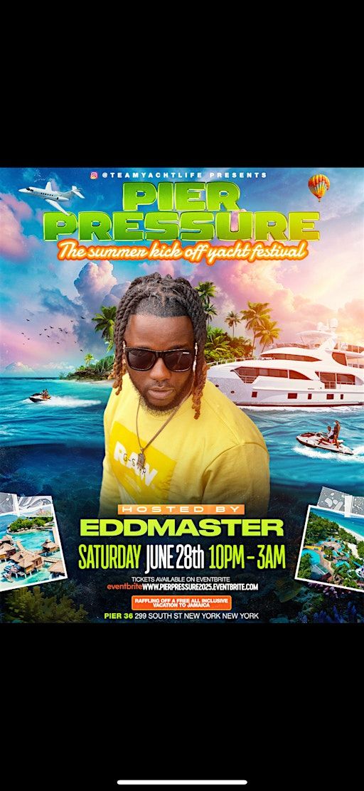 EDDMASTER PIER PRESSURE YACHT | Pier 36 NYC