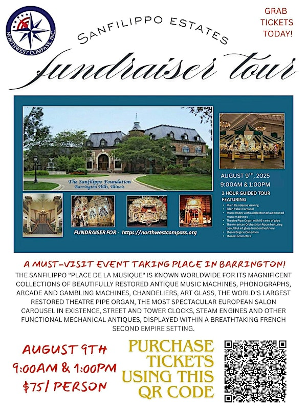 Sanfilippo Estates Fundraiser Tour | Barrington