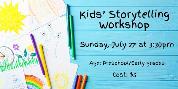 Kids' Storytelling Workshop | The Purple Couch Bookshop