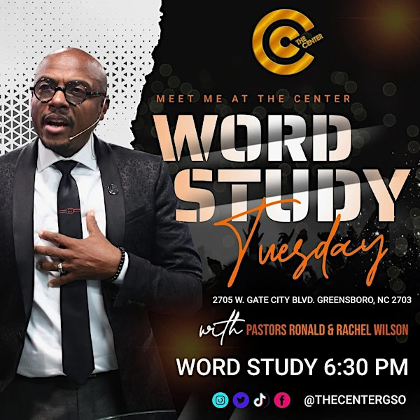 Tuesday Word Study | The Center
