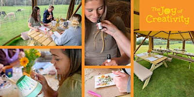 Botanical Craft Retreat Day in a Tipi - Yorkshire | DL7 9JZ