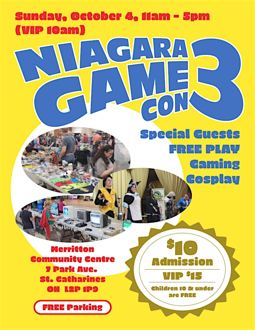 Niagara Game Con | 7 Park Ave