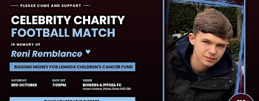 Remembering Reni Charity Match | Bowers & Pitsea FC