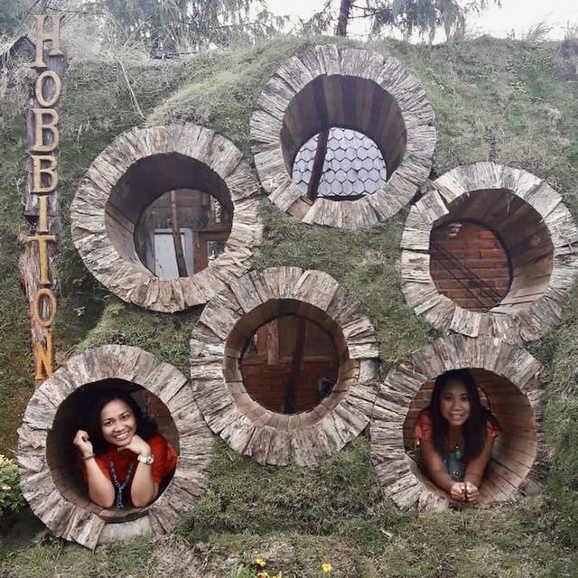 Sensational Hobbit House in Lembang, Indonesia.  