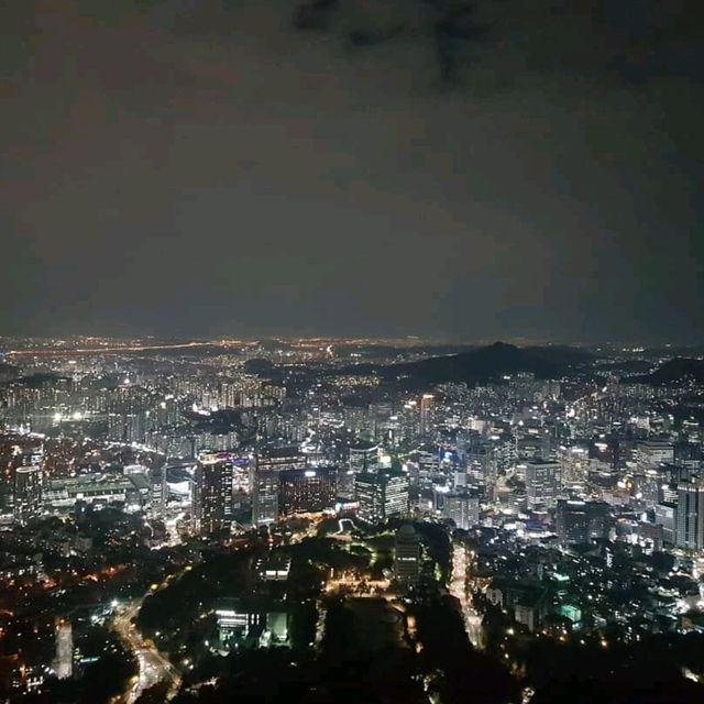서울 시내 야경명소 "서울타워" 