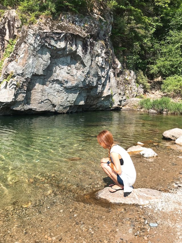 깊은 수심에 다이빙 가능한 계곡💙