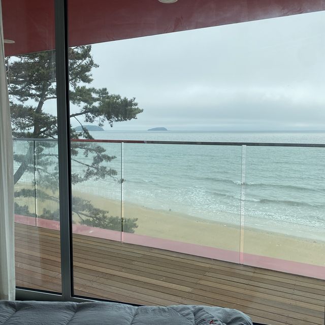 무창포해수욕장이 보이는 보령 라바풀빌라