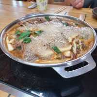 Traditional medicinal meal at Dongeuibogam