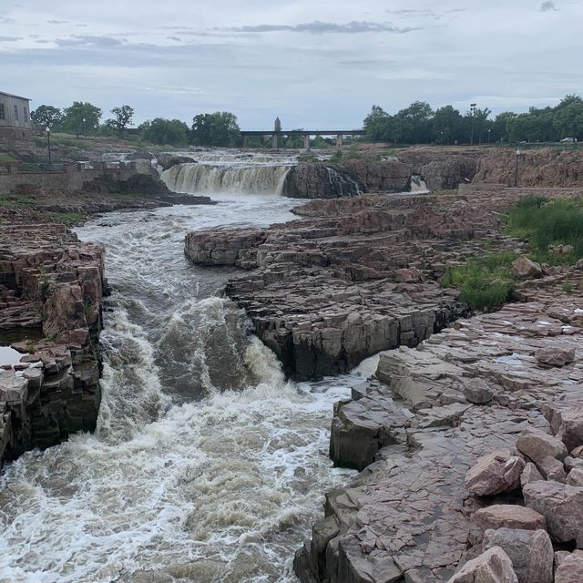 Sioux Falls got its name from this site.