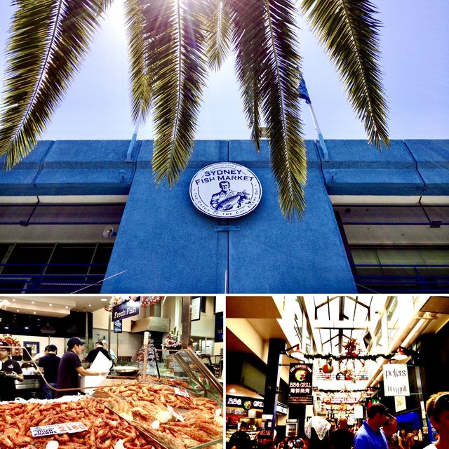 The famous Sydney Fish Market