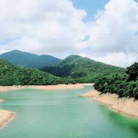 識打卡一定去行山 大潭水塘