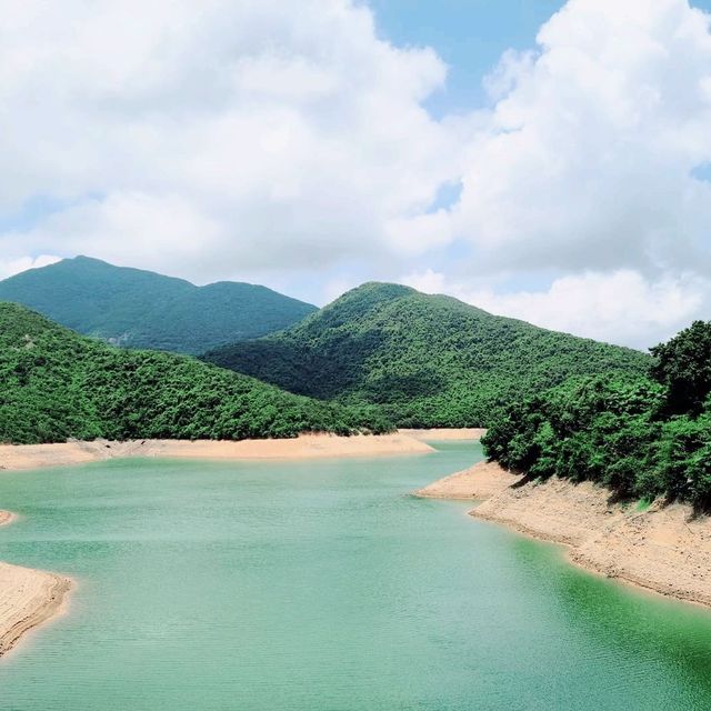 識打卡一定去行山 大潭水塘