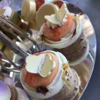 The Lounge at JW Marriott HK - afternoon tea