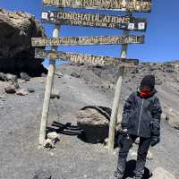 nearing the peak Kilimanjaro