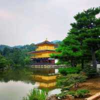 #The Golden Pavilion of Kyoto.