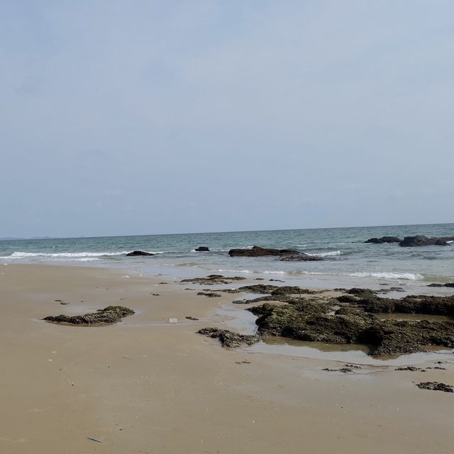 เดินตากลม ชมทะเล ที่หาดแม่รำพึง