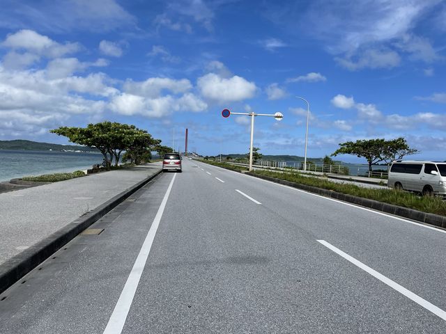 伊計島から浜比嘉島までドライブ