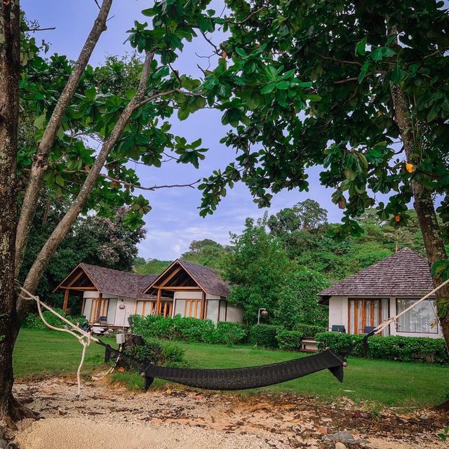 ที่พักบนเกาะหมาก หาดส่วนตัว