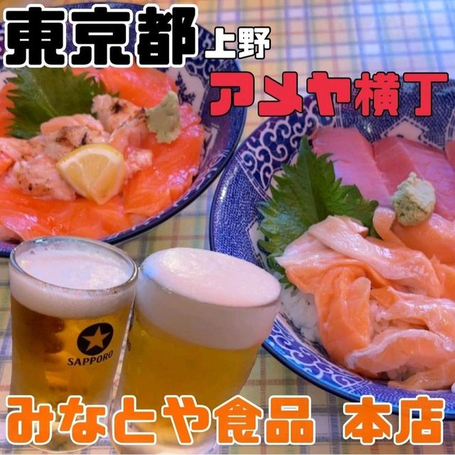 【みなとや食品 本店】東京都/上野/アメ横