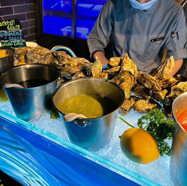 香港柏寧鉑爾曼酒店 Playt 自助晚餐