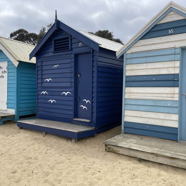 Brighton bathing boxes 