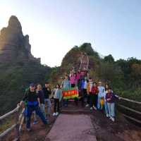 Incredible hike up Bazhai Mountain, Shaoguan