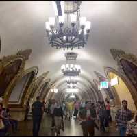 Moscow Metro Station are like Museums!