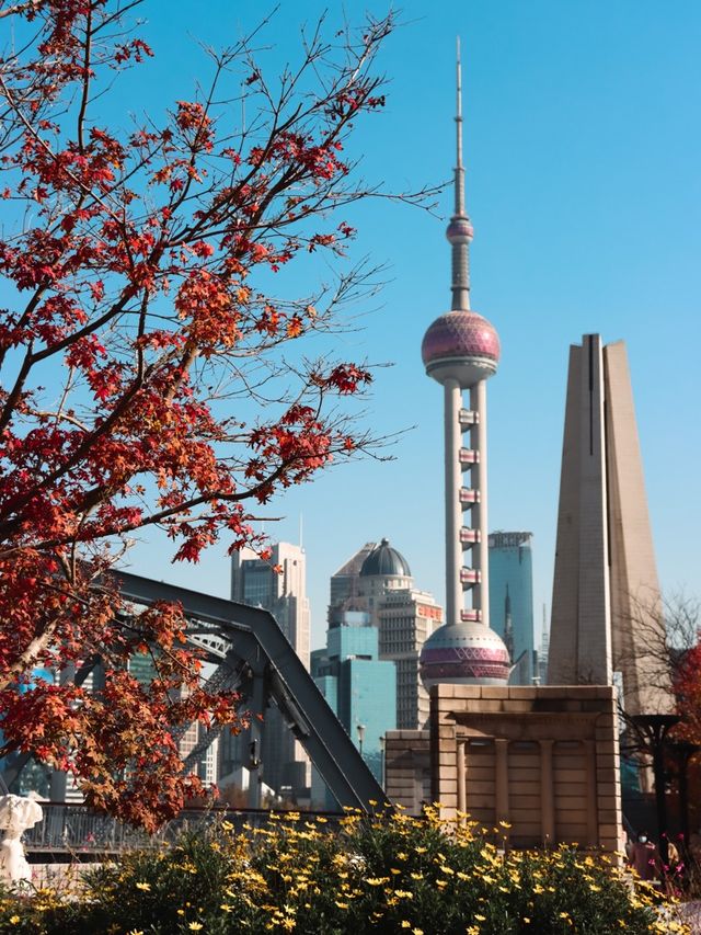 Winter Perspective of the Pearl Tower🧡🍁