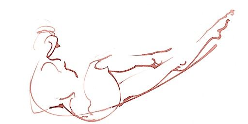 Tutored Life Drawing: Starting a Figure with Gesture | Draw Brighton