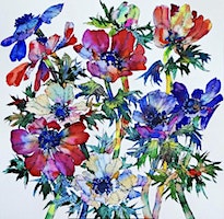 'Winter Wild Flowers' Watercolour Painting Workshop | The Front Room Gallery
