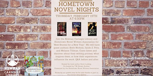 Hometown Novel Nights | Newnan Carnegie Library