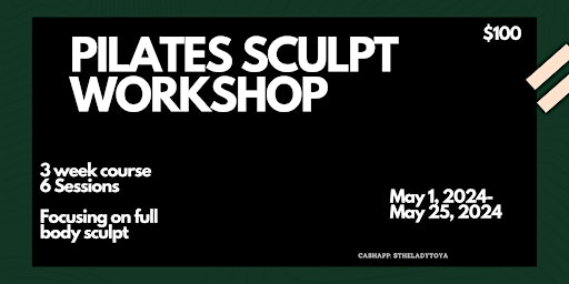 Pilates Sculpt Workshop | Reedy Creek Park