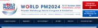 2024 年粉末冶金世界大會暨展覽會 | Pacifico Yokohama, 日本神奈川縣
