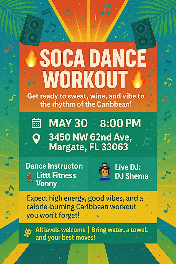 Soca Dance Workout | D1 Training Coral Springs