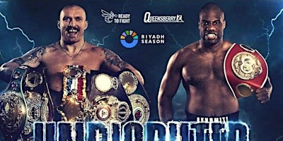 УСИК VS DUBOIS | 16 July | London | wembley stadium
